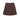 SALANIDA Merino Wool Pleated Mini Skirt in Chocolate Brown | PICCOLO