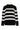 SALANIDA Merino Wool Striped Sweater in Black | MARINA